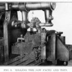 Reed machining bench vise jaws